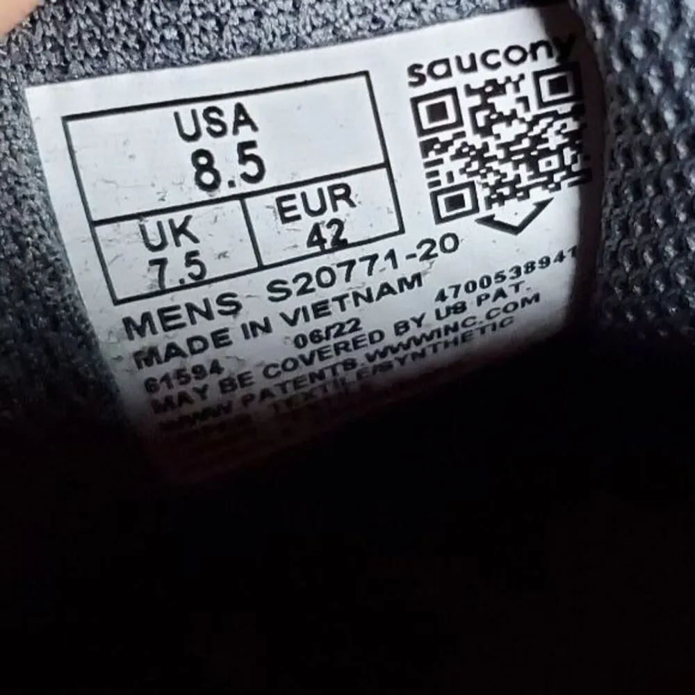 Saucony Men's Running Shoes - Size 8.5